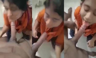 Jawan kaamwali lollipop ke sath lund chus rahi hai