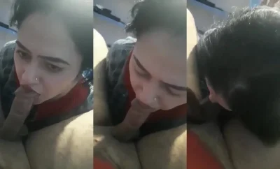 Pakistani sexy chachi apne jawan bhatije ka lund chus rahi hai