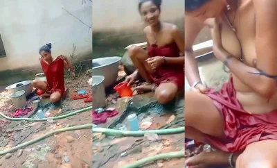 Desi sexy ladki ko nahate hue uska padosi nai video banaya