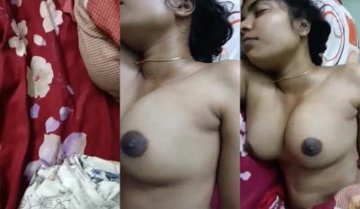 Ghari need mai soi hui patni ke chuse boobs