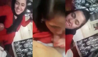 Laal suit pahni pakistani patni nai chusa apne pati ka lund