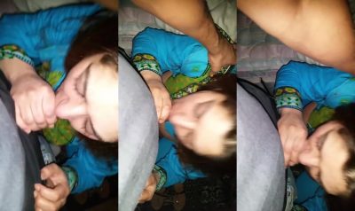 Sexy desi bhabhi blowjob de rahi he hila hila ke