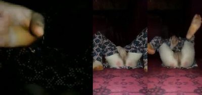 Sexy kashmri bhabhi ne gulabi chut khujai