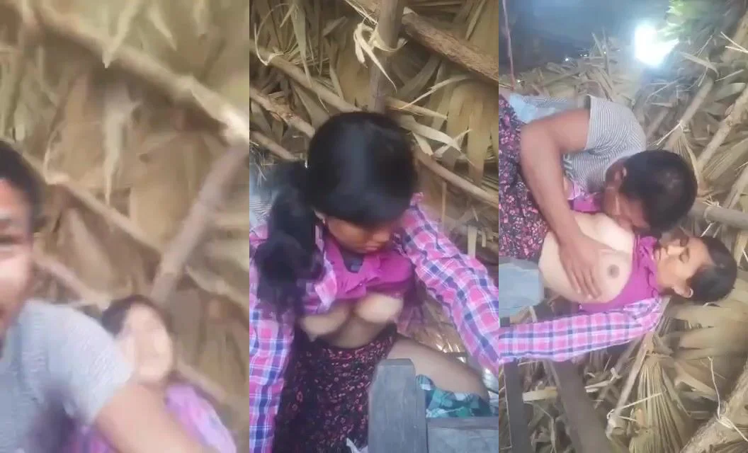 Nepali Sexy Couple Jhupadi Mai Chudai Kar Rahe Hai