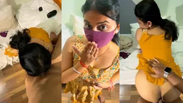 Hot Bhabhi Sucking And Sex With Lover